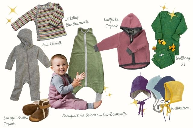 24 nachhaltige Geschenkideen, nachhaltige und umweltbewusste Baby- und Kleidkind Kleidung