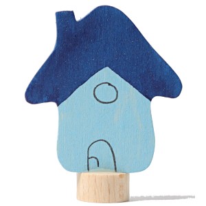 Grimms Steckfigur Blaues Haus