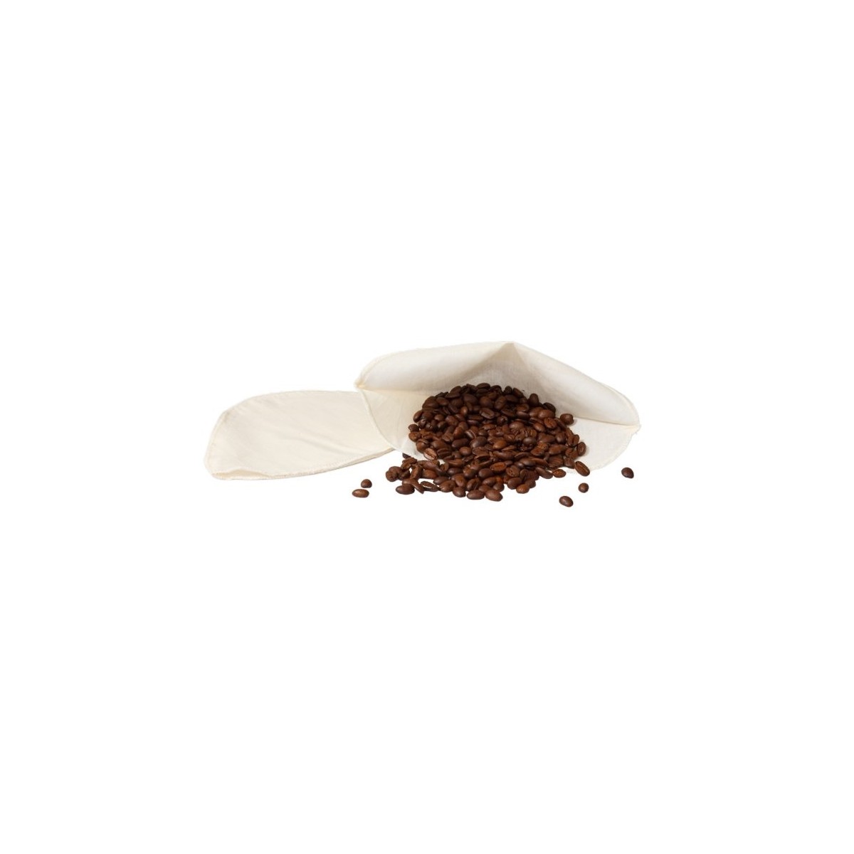 Terra Gaia Kaffeefilter aus Bio-Baumwolle 2er-Set